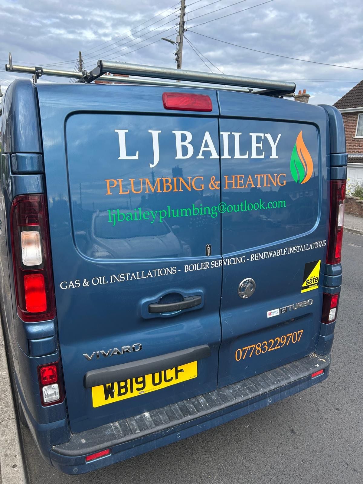 Liam Bailey, founder of L J Bailey Plumbing & Heating